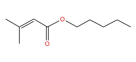 Pentyl 3-methyl-2-butenoate